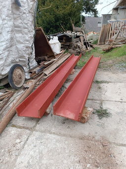 2ks U nosníky 240cm - 200x80x8,5mm - 2