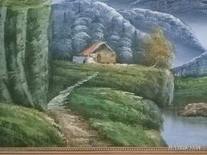 Obraz malba Olejomalba krajina 900x525 mm plátno, rám
- 2