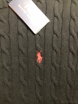 Ralph Lauren svetr černý - 2