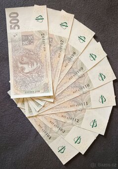 Česká republika - 500 Korun bankovka, 2009, UNC - 2