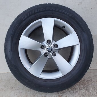 Škoda Kodiaq 17" 5x112, letní Bridgestone 215/65R17 - 2