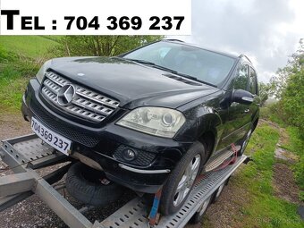 // Mercedes ML 320 cdi, w164, 165kw, 2006 //DÍLY - 2