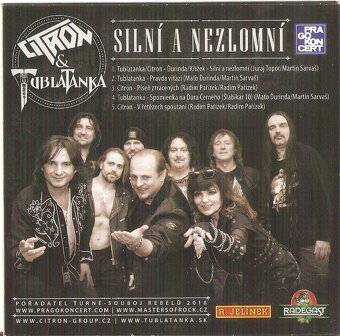 CD Citron & Tublatanka – Silní a nezlomní (2018) - 2