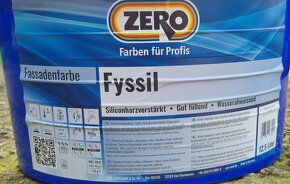 Fasádní silikonová barva Zero fyssil - 2