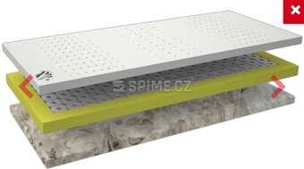 Matrace Visco Bonell Air Medium - 2