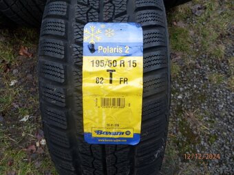 4xNové obuté zimní kola na FORD FIESTA 6.řáda Rok 2009 - 2