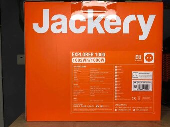 Prodám přenosnou elektrárnu Jackery Explorer 1000 EU. - 2