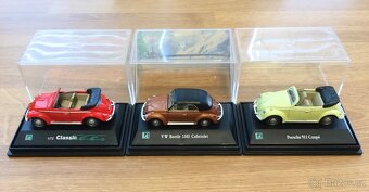 Modely aut 1:72 Cararama Mercedes Benz, Volkswagen - 2