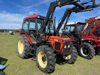 Zetor 5340 s čelním nakladačem s SPZ - 2