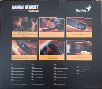 Sluchátka vibrační s mikrofonem - 2