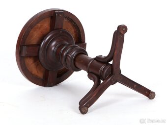 Klavírní, výškově stavitelná židle, stolička THONET No.3 - 2