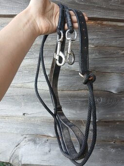 Lonzovaci uzdecka s pevnym chambonem - 2