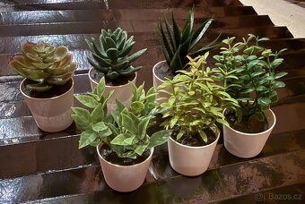 6ks umelych kvetin FEJKA IKEA - 2