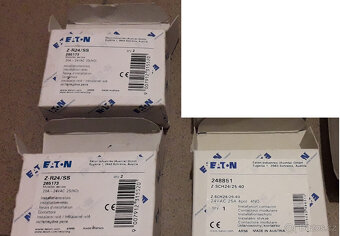 Prodám nepoužité přebytky pro domovní rozvaděč - 2