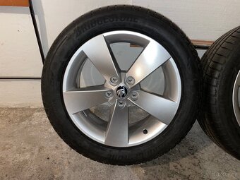 ŠKODA RATIKON letní sada R17 5x112 TOP STAV - 2