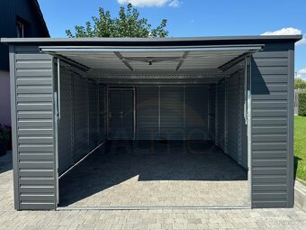 Garaz  4x6m .Dodáni a montáž v ceně. - 2