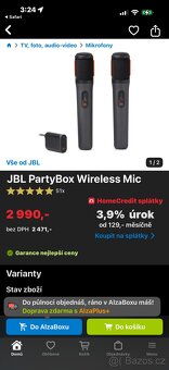 JBL mikrofony - 2