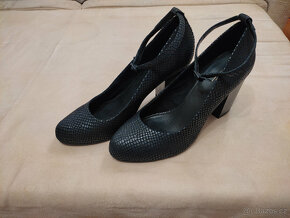 černé lodičky na vysokém podpatku Vagabond 41 - 2