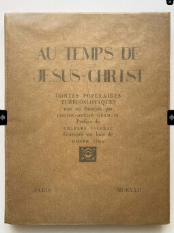 Šíma, dřevoryt, 1922 - 2