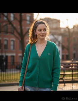 Zelený Lacoste svetr - 2