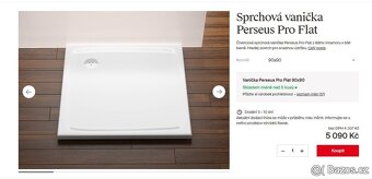 Ravak sprchová vanička - 2