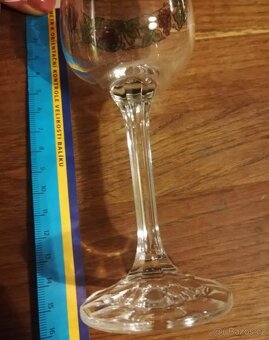 Skleničky Bohemia 12 kusů. - 2