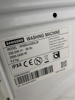 Pračka Samsung 6kg - 2