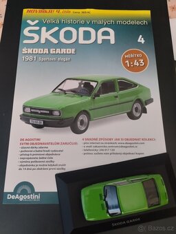 Model Škoda Garde 1:43 - 2