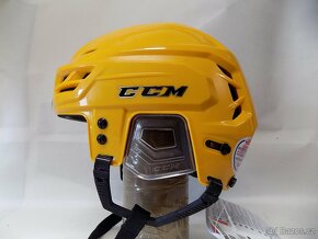 NOVÁ - TOP helma CCM Resistance Gold vel. S (žlutá) - 2