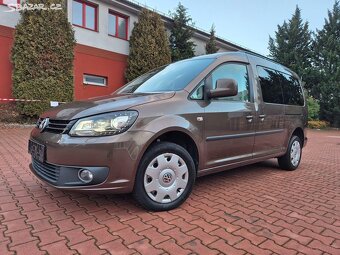 VW Caddy Maxi 2.0TDI 103kW,2014,Xenon,Serviska,Výhřev. - 2