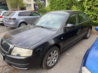 Škoda Superb 2.0 TDI 103 kW, r.v. 2006 – na ND nebo opravu - 2