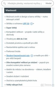 Sportovní kočárek Swift X Hauck 6.3 kg - 2