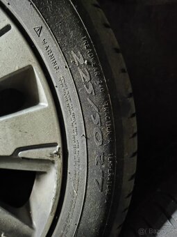 Alu kola Peugeot, Citroën 4x108 originál 225/50 r17 98w xl - 2