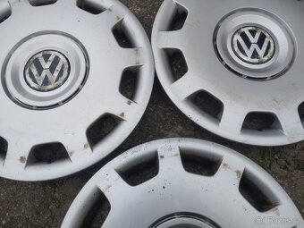 3Kusy originálních 15" poklic volkswagen B5 - 2