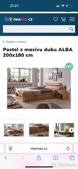 Postel z masivu - 2