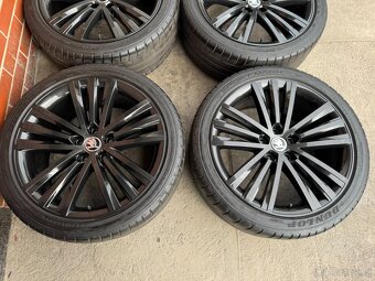 Nové Alu 19" 5x112, " SIRIUS BLACK ", letní SUP3 - 2