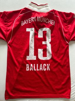 Fotbalový dres retro Bayern München - velikost 164cm - 2
