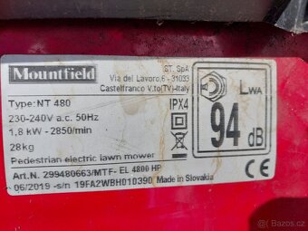 Elektrická sekačka Mounfield 46 cm - 2