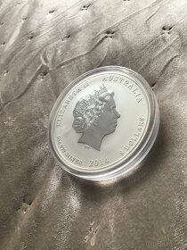 2014 Lunární série II rok Koně 5 oz - 2