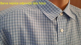 Pánská kostičkovaná košile M&S Man/L/2x61cm - 2