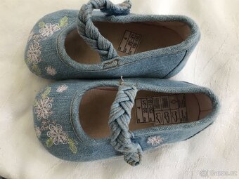 džínové dětské střevíčky vel.20/21 - TOP STAV - 2