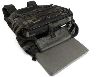 Vesta 420 s nosičem plátů a třemi sumkami - Multicam Black - 2