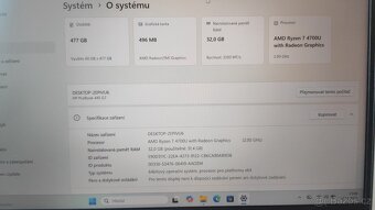 HP Probook 445 G7 14" IPS Ryzen 7 32GB, SSD 512GB, W11 pro - 2