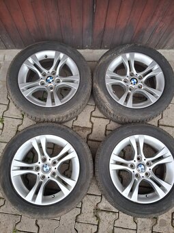 BMW kola R16 5x120 + zimní pneu - 2