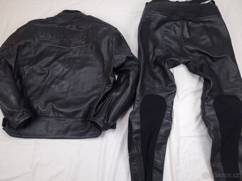 Vanucci ST-1 pánska kožená moto kombinéza 60/56 4XL/2XL - 2
