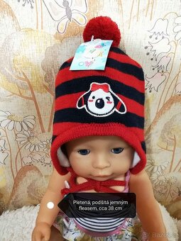 Kojenecká čepička nová mix - 2