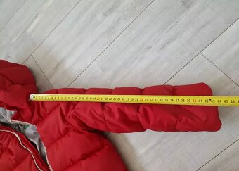 Dětská péřová zimní bunda Benetton XS,vel.4-5 let - 2