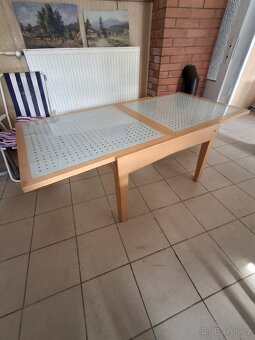 Prosklený stůl - 2