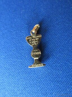 PŘÍVĚSEK KALICH – ZLATÝ - 2