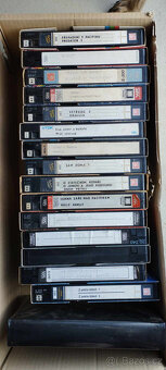 Videokazety s filmy - 2
